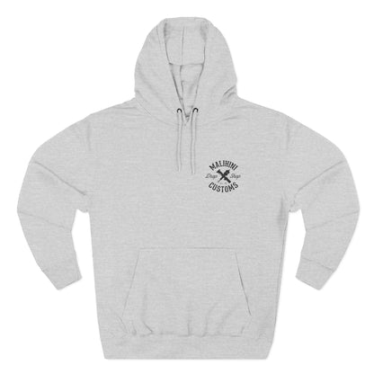 The Classic, Embroidered Black Logo Hoodie