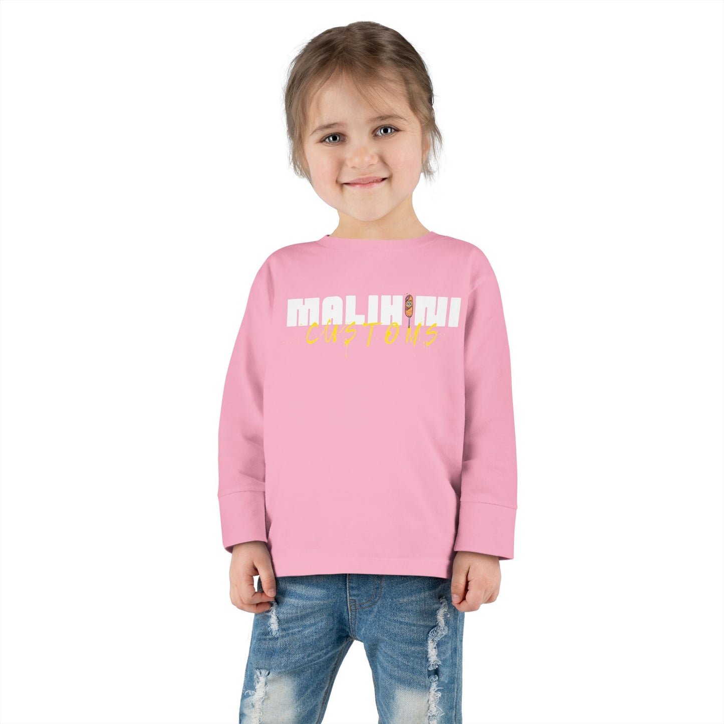 Toddler Long Sleeve Corndog Tee