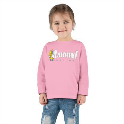 Toddler Long Sleeve Banana Hands Tee