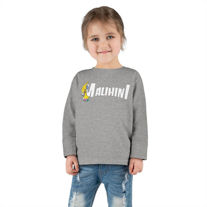 Toddler Long Sleeve Banana Hands Tee